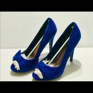Blue heels